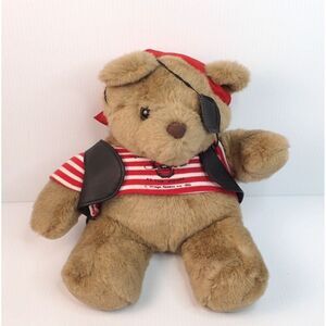 Treasure Island at the Mirage Pirate Bear Plush 14 Inch 1993 Stuffed Animal